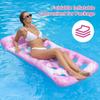 Folding Water Bed Inflatable Hole Floating Bed Hammock Beginner Swimming Ring Can Hold Water Party Water Sofa Birthday Gift