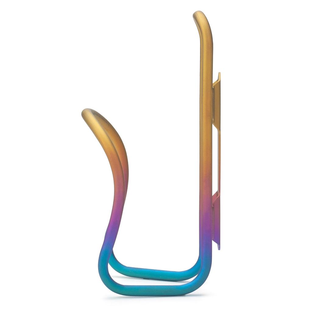 Titanium Alloy Hollow Tube Bicycle Water Bottle Durable Metal Drink Rack Kettle Bracket for Adult Road and Outdoor Cycling Holder, Cruisers, Bikes,