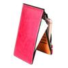 Deelfel Women's Slim L-Zip Long Wallet, Stylish Leather Bifold Wallet, Coin Purse, 17 Cards, Large Capacity, Simple Design, Perfect Mother's Day Gift