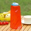 Outdoor-Radsport-Sportwasserflasche - Tragbarer Wasserbecher für Bergsteigen - Faltbarer Wasserbeutel aus PE-Kunststoff - Wasser für Werbegeschenke
