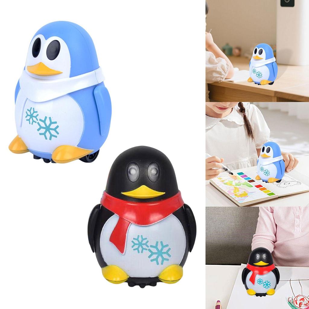 Creative Drawing Companion Robot Penguin for Children Learning