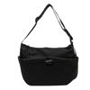 Specially for Solid Color Oxford Fabric Crossbody Bag Casual Cloth Bag Drawstring Wide Shoulder Strap Shoulder Bag