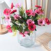 5 Bundles Artificial Flowers Realistic Fade Resistant Faux Silk Flower Bouquet for Vase Home Kitchen Table Decor Wedding Party Centerpiece