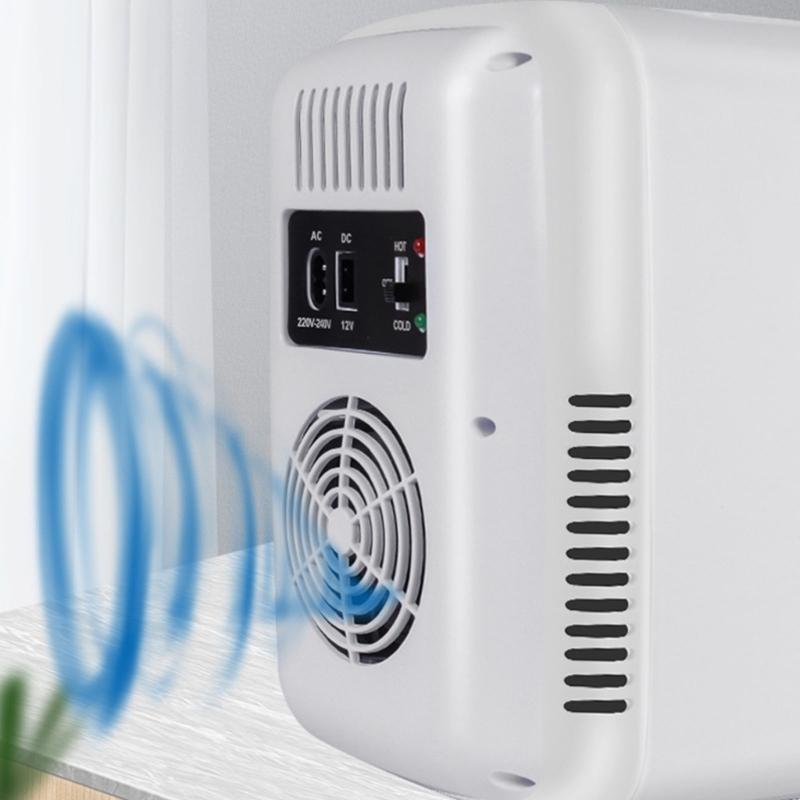 Portable Mini Fridge Coolers and Warmer for Bedroom Car Dorm Office Desk Home Use with Double Mode Temperature Control