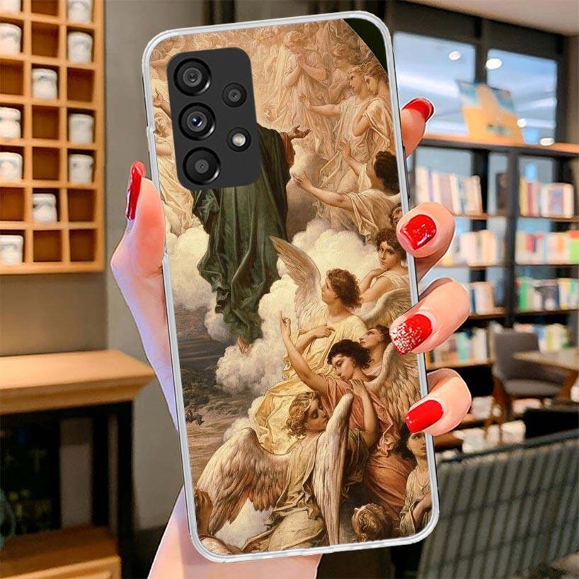Renaissance Art Painting Phone Case For Samsung Galaxy A17 A37 A57 A16 A26 A36 A56 A15 A25 A35 A55 A14 A24 A34 A54 A13 A23 A33 A