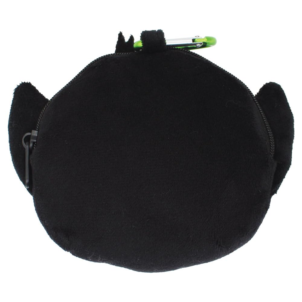 Tees Factory Powerpuff Girls Plush Toy Zipper Mascot Buttercup with Carabiner H105 X W135 X D65mm PW-5546231BC