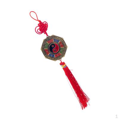 Čínský uzel 7CM Bagua Mirror Good Luck Blessing Home and Garden Závěsná dekorace