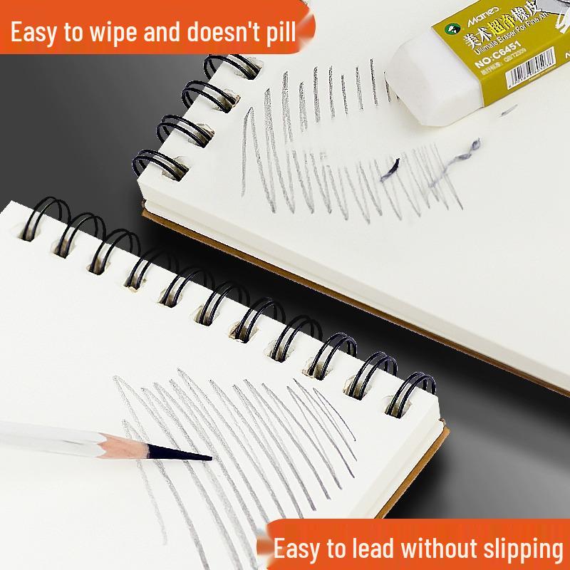 A4 Art Student Sketchbook: Thickened 8K/16K Coil, Ideal for Children's Drawing & Special Painting Projects.