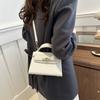 Retro Lässige Elegante Handtasche Damen 2024 Neue Koreanische Version Pendler Kleine Quadratische Tasche Mode Einzelne Umhängetasche