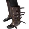 Copristivali da Pirata Medievali Rinascimentali Steampunk con Borchie