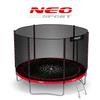 Zahradní trampolína 6 stop/183 cm s vnější sítí a žebříkem Neo-Sport