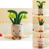 Soft Plush Tulip Flower Succulent Plant Decor Adorable And Durable Home Accessory