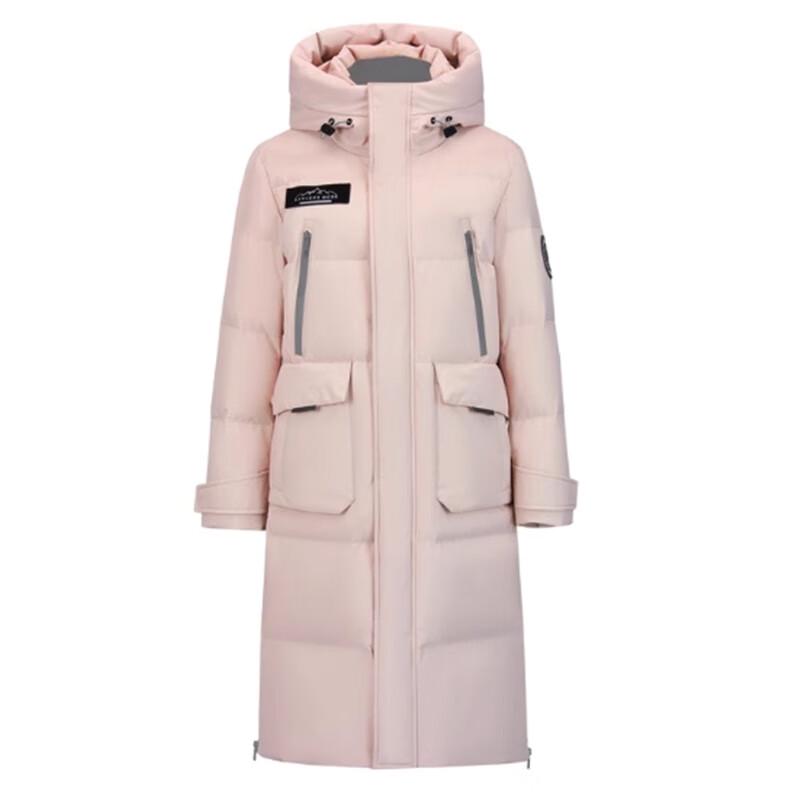 XueZhongFei 2024 Unisex Long Winter Down Jacket X40146806FX 160