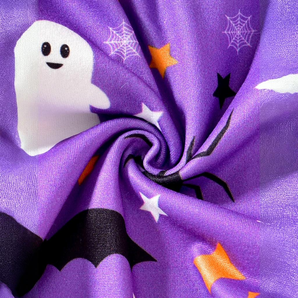 Kids Halloween Long Sleeve Cartoon Cute Outfit Set