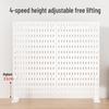 Desktop DIY Pegboard: Large Accessory Holder for Office or Home Desk, Clamp-Standing Storage, Hanging Rack, Countertop Decoration Display.