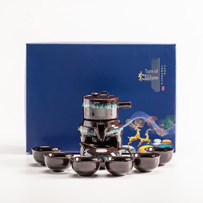 Automatic Ceramic Kung Fu Tea Set