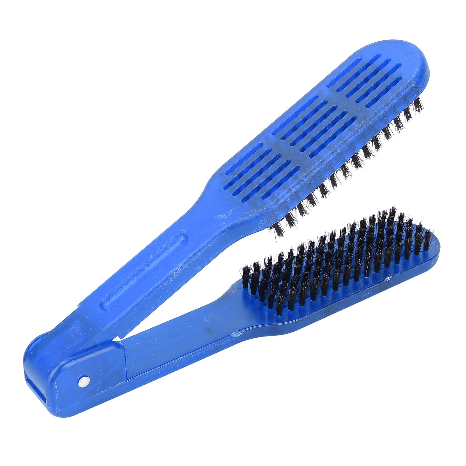 

Bristle Hair Brush Anti Static Heat Resistant Double Sided Bristle Hair Brush CombYellow синий