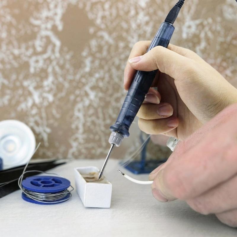 Soldering Iron 8W Quick Heat Up Adjustable Temperature Soldering Thermostatic Soldering Repair