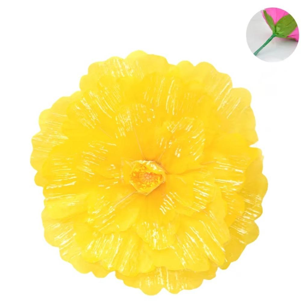 Große künstliche Blumen mit Stiel Blumenhalter Pfingstrosenblumen Fest Feier Hochzeits-Hintergrund Tanzaufführung