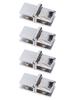 Zinc Alloy Shower Hinges Pack of 4 Suitable for Multiple Applications