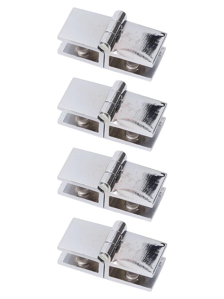 Zinc Alloy Shower Hinges Pack of 4 Suitable for Multiple Applications