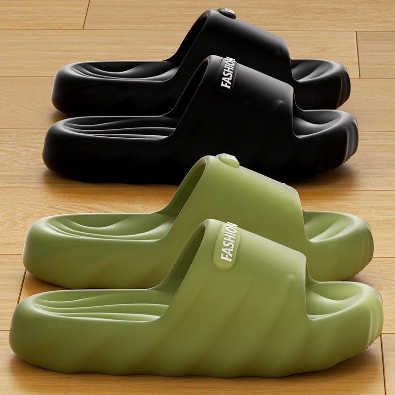 Hausschuhe für Damen, Rutschfest für Zuhause, Paar, Draußen tragen, Dicke Sohle, Badezimmer, Dusche, Coole Hausschuhe für Herren