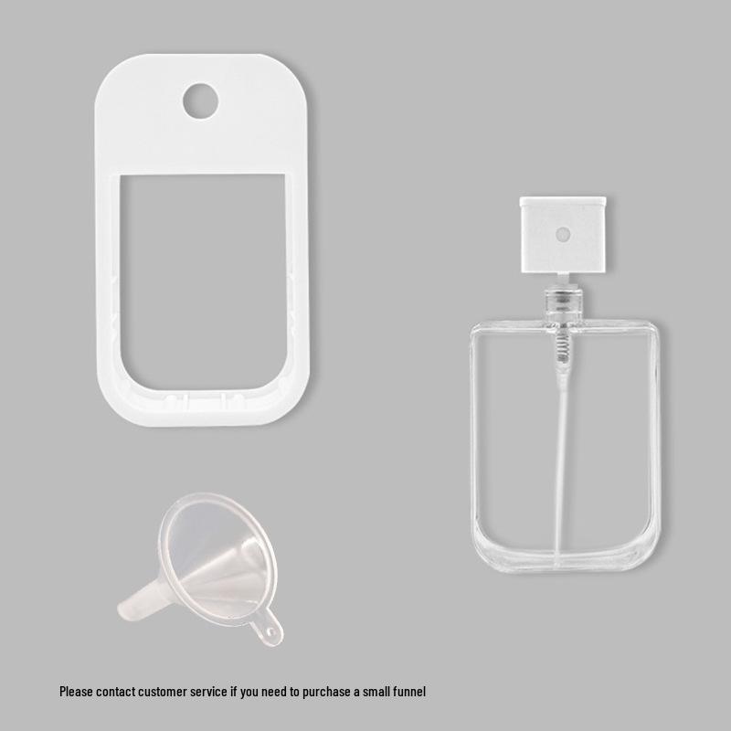 Portable 38ml/45ml Refillable Pocket Spray Bottle for Makeup, Water, or Disinfectants