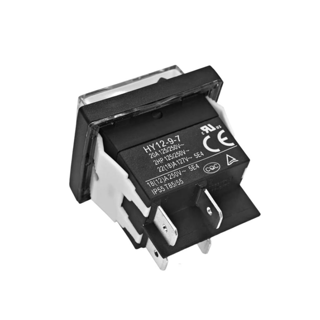 Multifunction 4 Pin Push Button Switches with Waterproof Case robusts 4 Pin Push Button Switches for Safe & Stable Operate