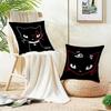 Emily the Cool StrangS Cushion Cover Breathable and skinfriendly linen pillowcase square removable and washable cushion