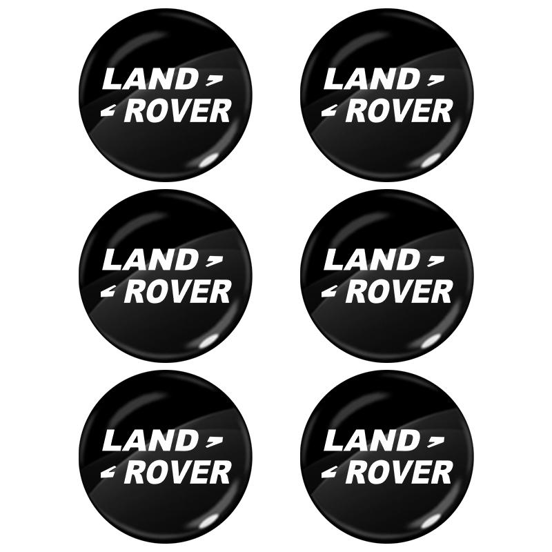 2/4/6 Stück Auto Türschloss Schlüsselloch Aufkleber Emblem Auto Schutzaufkleber für Land Rover Range Rover Defender Freelander Discovery 1 2 3 Evoque Rover L322