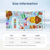 Hey Duggee Beach Towel, Personalized Custom Text, Quick Dry Soft Large Towel For Swimming Pool Travel