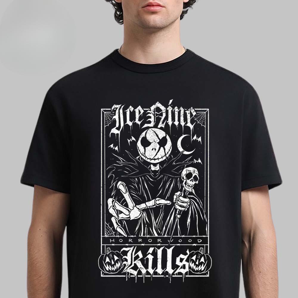 2026 New Ice Nine Kills Cotton Band Shirt Unisex Summer Short Sleeve Fashion Brand Tee Luxury Casual Vintage Tshirt