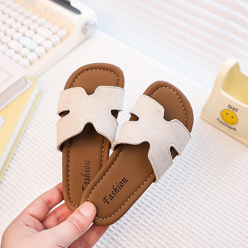 Slippers voor meisjes, Platte Sandalen, Schoenen met Zachte Zool
