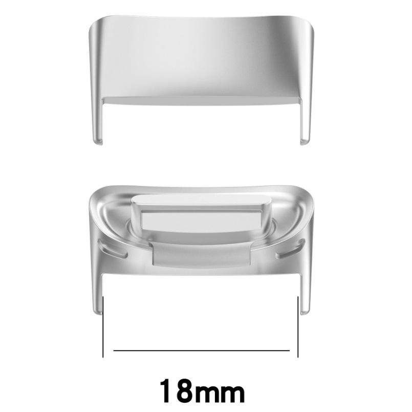 Charge5 Raw Ear Style Metal Connector Strap for Fitbit Charge6 Watch.