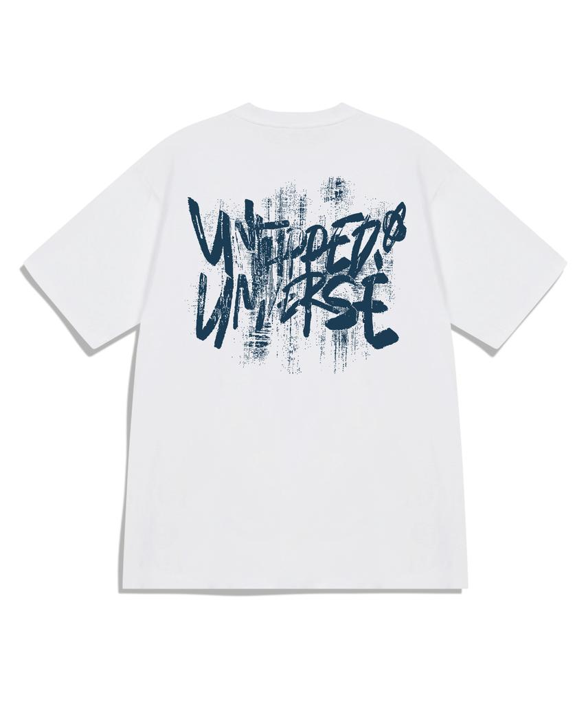 UNTAPPED STUDIO Universe Painting Brush Artwork Oversized Short Sleeve T-Shirt 8 Colors (Type A)