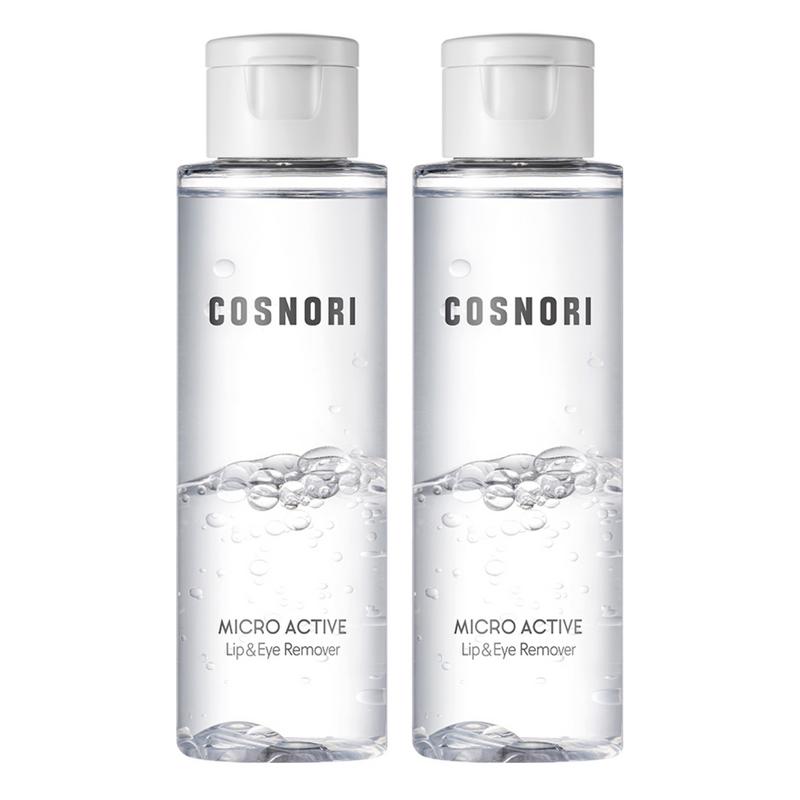Cosnori Micro Active Lip & Eye Remover, 100ml, 2 pcs