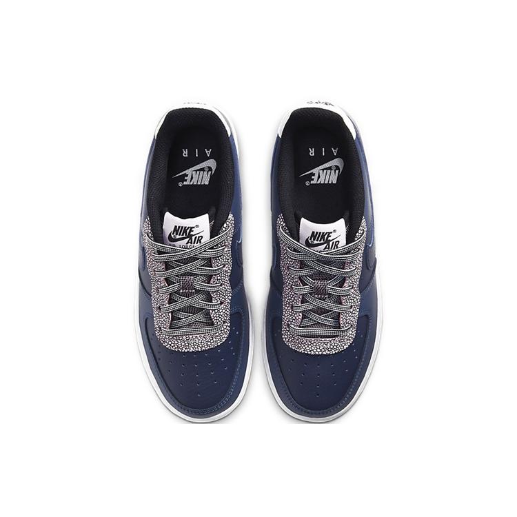 New Nike Air Force 1 LV8 4 Low Top Kids' Skateboarding Shoes Blue White Teenagers CN5715-400