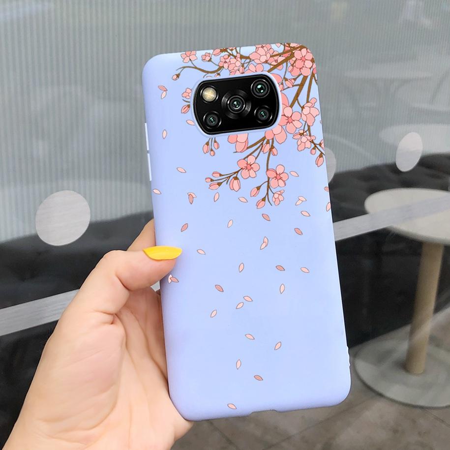 Poco X3 Pro Case Silicone Soft Phone Back Cover For Xiaomi Poco X3 NFC Popular Fundas For Xiomi Mi Poco X3 X 3 X3NFC X3Pro Coque