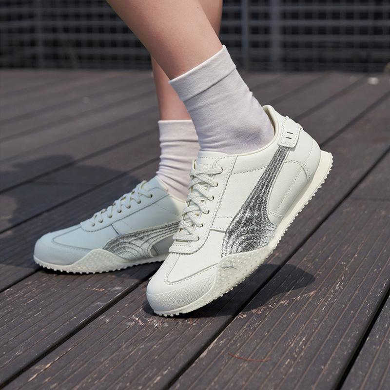 Puma Bella Ut Glitter Retro Versatile Low Top Lifestyle Sneakers Women Sneakers 406462-01