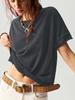 Spring 2026 European & American Butterfly Lace Cut-out Plus Size T-shirt