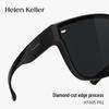 Occhiali da sole polarizzati a clip per guida per Helen Keller con miopia
