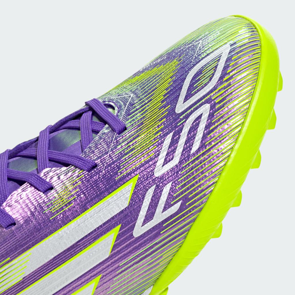 adidas F50 Pro TF Purple Rush Cloud White Lucid Lemon