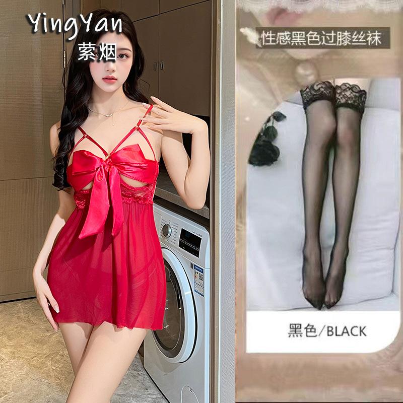 Sexy Lingerie Plus Size Lace Seduction Butterfly Sexy Steel Tray Gathers Women Hot Uniform