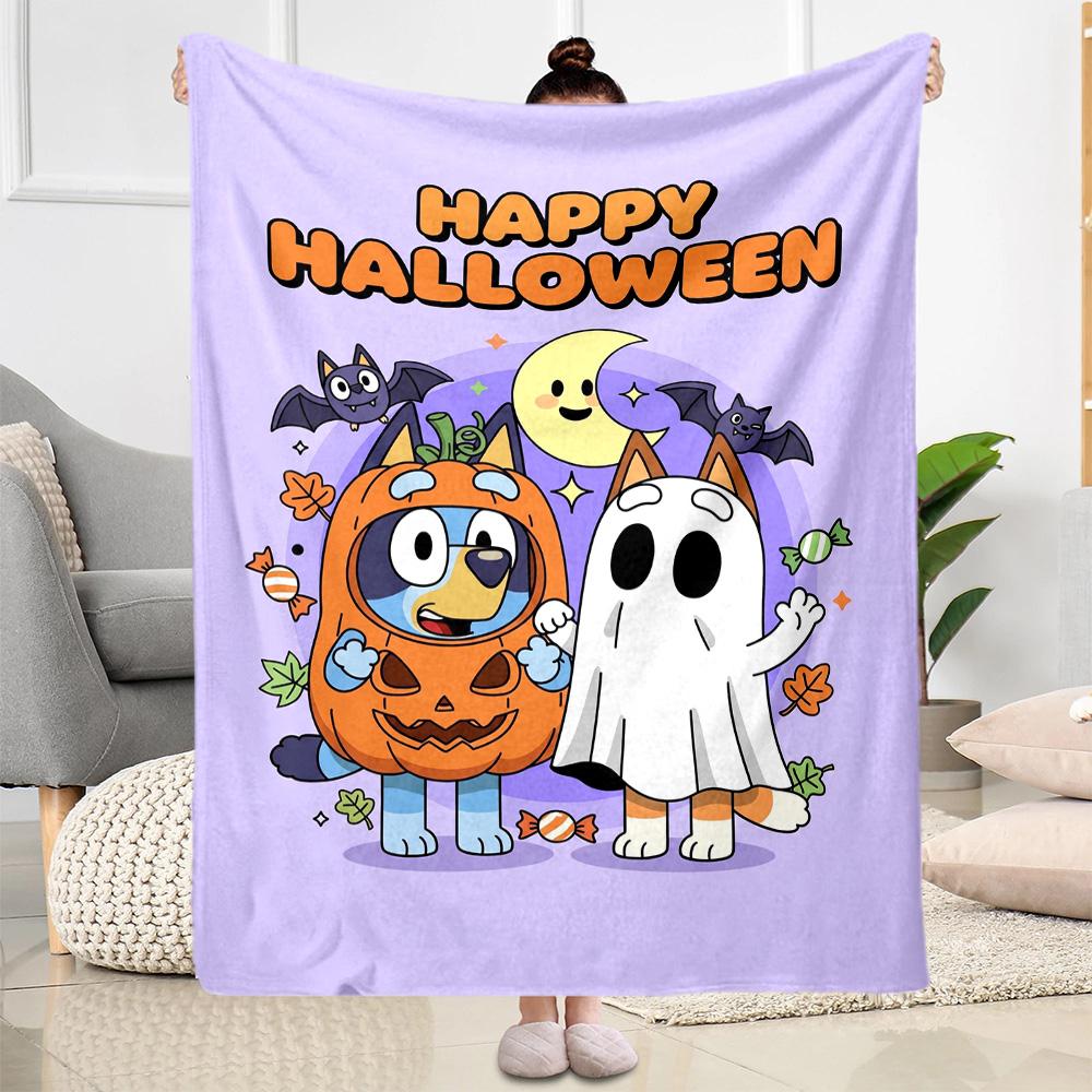 Bluey Puppy Bond. Blanket Durable Comfort Suitable for Sofa Seaside Bed All-Season Use Stylish Decor Ideal Gift For Birthday Valentine'S Day