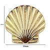 10pcs Metal Button Sewing Clothing DIY Craft High-Grade Decorative Golden/Silver Irregular Shell Shape Buttons Accessories
