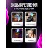 Portable RGB video lamps for taking photos and videos. The light shot by the mobile phone