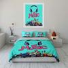 Music-Themed Educational Decor Set Soft Comfortable Duvet Cover Bedding Set Included 1*Duvet Cover & 2*Pillowcases, Gift