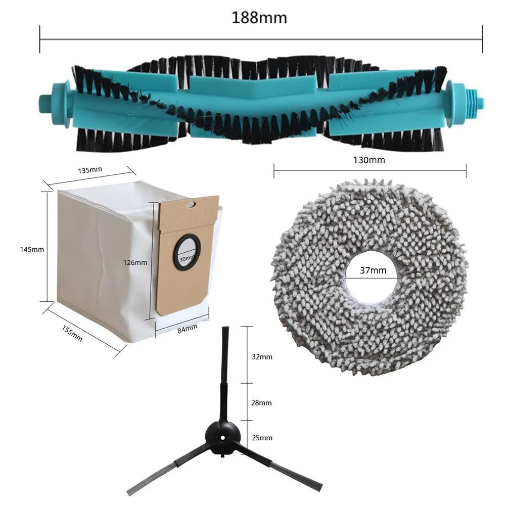 15/27 Pcs For Conga 13090 Spin Revol Home Roller Side Brush Filter Mop Cloths Bag Vacuum Cleaner Accessories