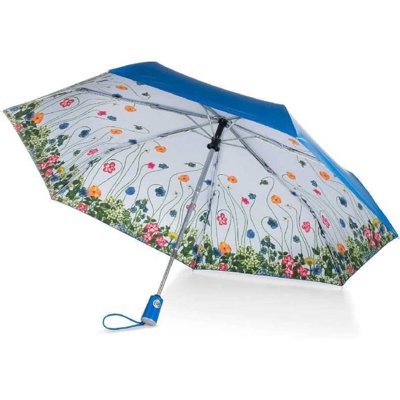 

сумки Под навесом Зонт с автоматическим открытием и закрытием, Цветочный принт