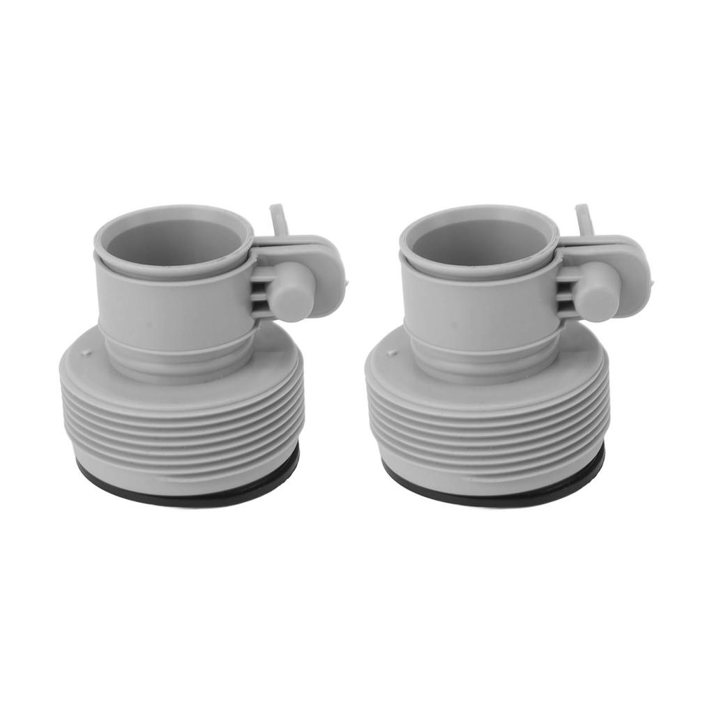 2PCS Pool Hose Adapter 1.25in to 1.5in Type B Pool Adapter Replacement Hose Adapter for 25009 Pumps Swimming Pool